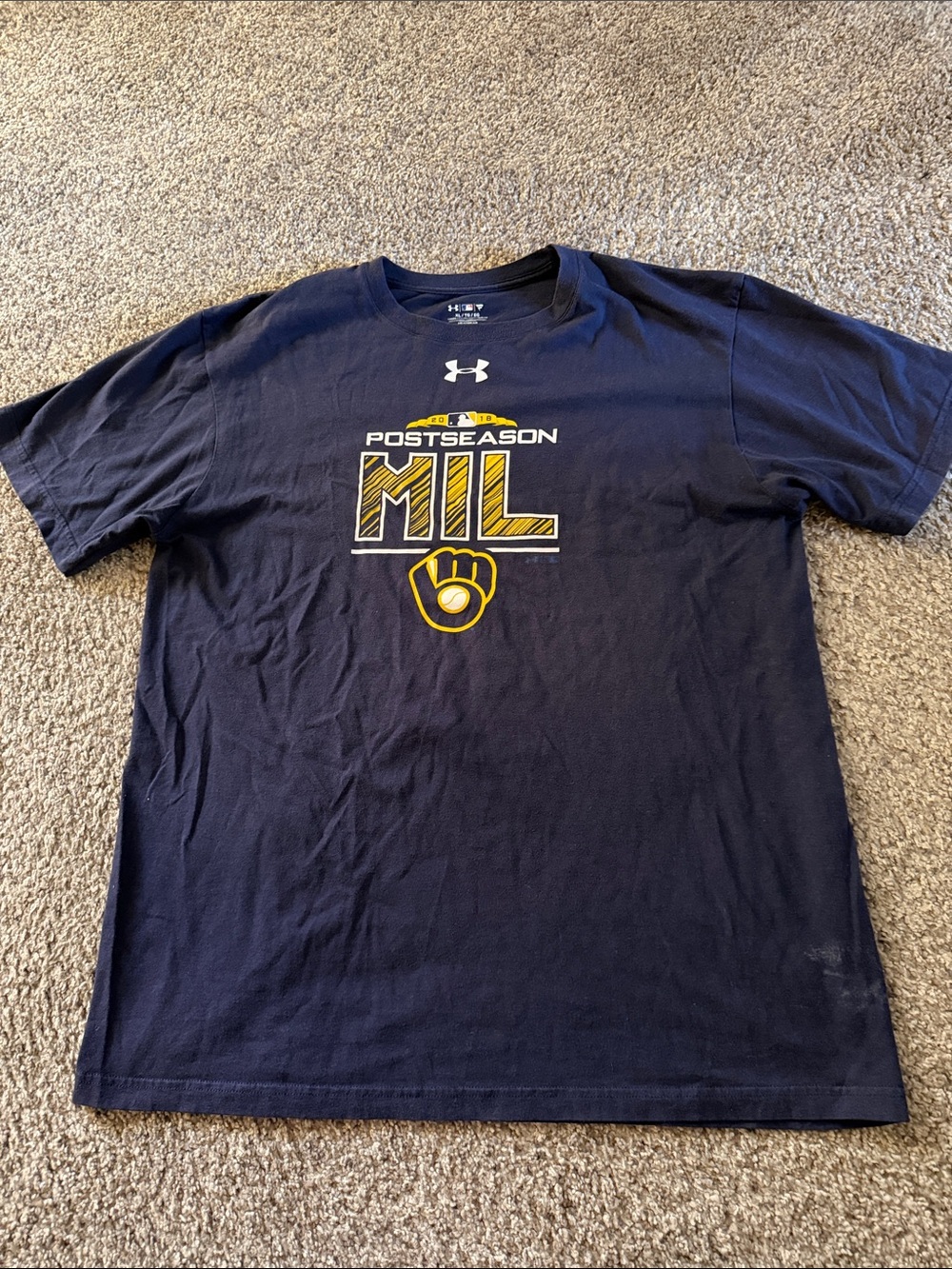 Under Armour Milwaukee Brewers Shirt XL